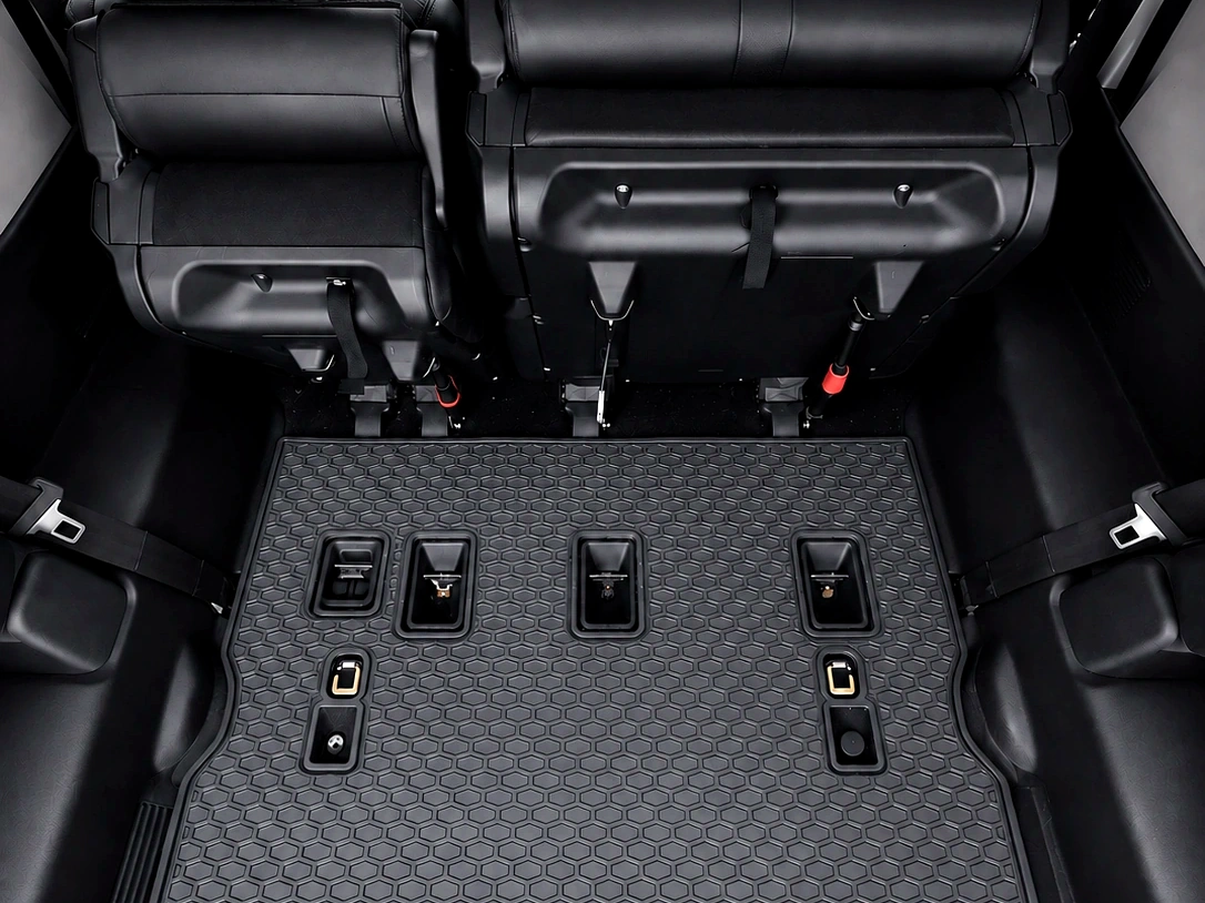Custom-fit car floor mat coverage